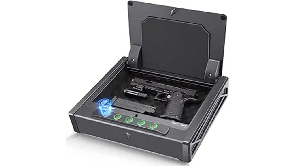fingerprint gun safe review