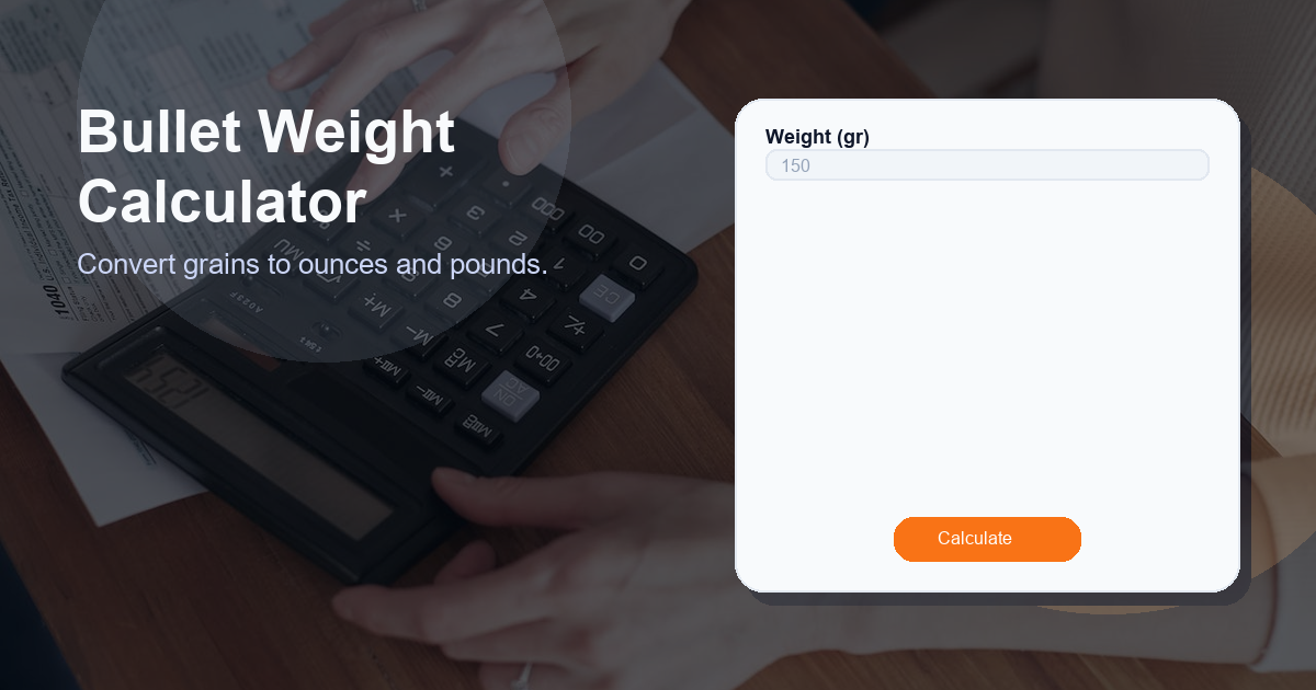 Convert grains to ounces and pounds.